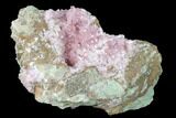 Cobaltoan Calcite Crystal Cluster - Bou Azzer, Morocco #141533-2